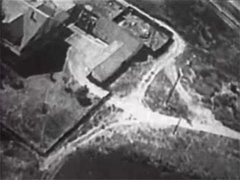 Junior G-Men--overhead shot of hideout