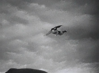 Atom Man vs. Superman--animation flight