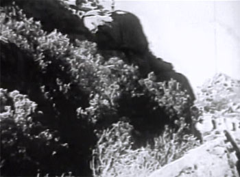 Custer's Last Stand--cliff cliffhanger