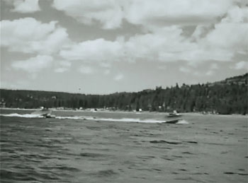 King of the Forest Rangers--motorboat chase