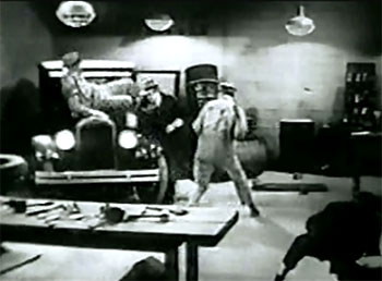 Mysterious Mr. M--parking-garage fight