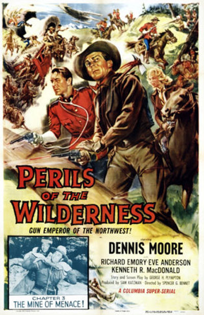 Perils of the Wilderness--poster