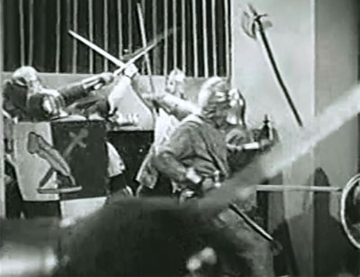 Adventures of Sir Galahad--battle at Camelot