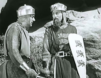 Adventures of Sir Galahad--Lancelot and Arthur