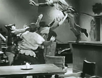 Adventures of Sir Galahad--tavern fight