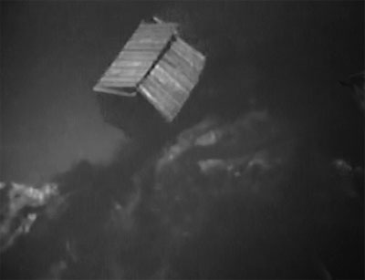 Black Arrow--shack crash