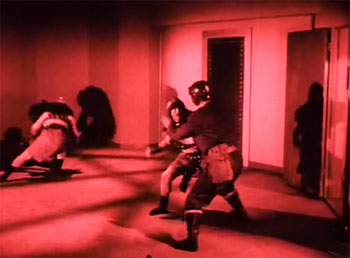 Captain Video--fight on Atoma