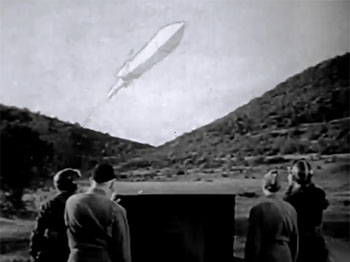 Captain Video--missile cliffhanger