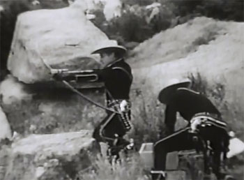 Riding with Buffalo Bill--dynamite launch