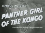 Panther Girl of the Kongo--titles