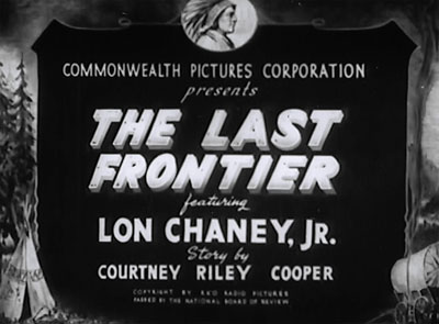 The Last Frontier--titles