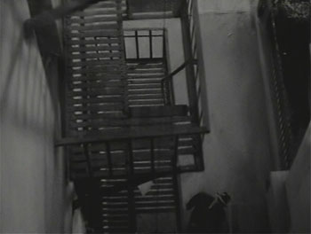 Brenda Starr Reporter--fire escape 1
