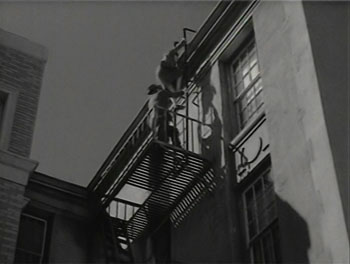 Brenda Starr Reporter--fire escape 2