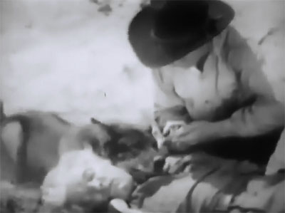 Lone Defender--missing scene