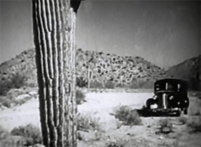 Hop Harrigan--desert road