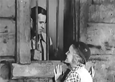 Law of the Wild--Browne cheers up Custer in jail