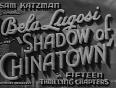 Shadow of Chinatown--titles