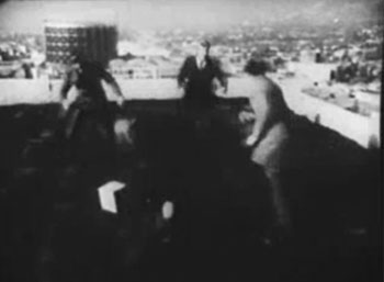 Whispering Shadow--rooftop fight