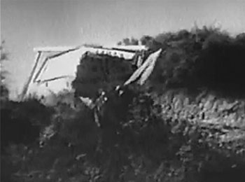 Clutching Hand--car crash