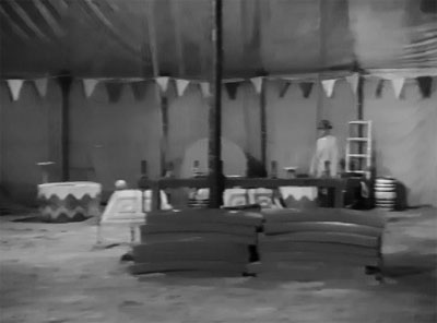 King of the Carnival--empty big top