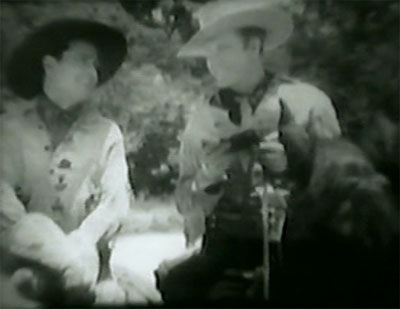 Indians Are Coming--bantering about picture